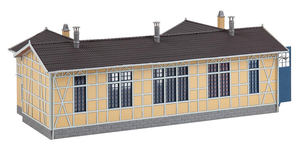 Faller 120287 Lokschuppen, 1-ständig - 1:87 Spur H0 - Bausatz - Neu - OVP