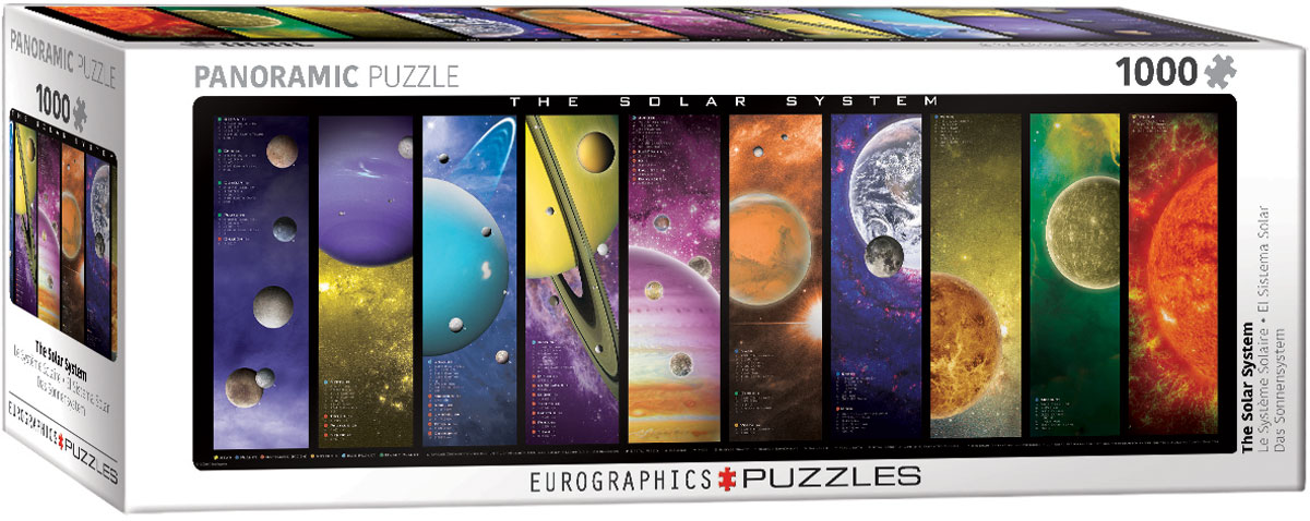 EUROGRAPHICS 6010-0308 The Solar System 1000 Teile Puzzle