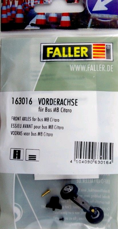 Faller 163016 Car System H0 Vorderachse für Bus MB Citaro