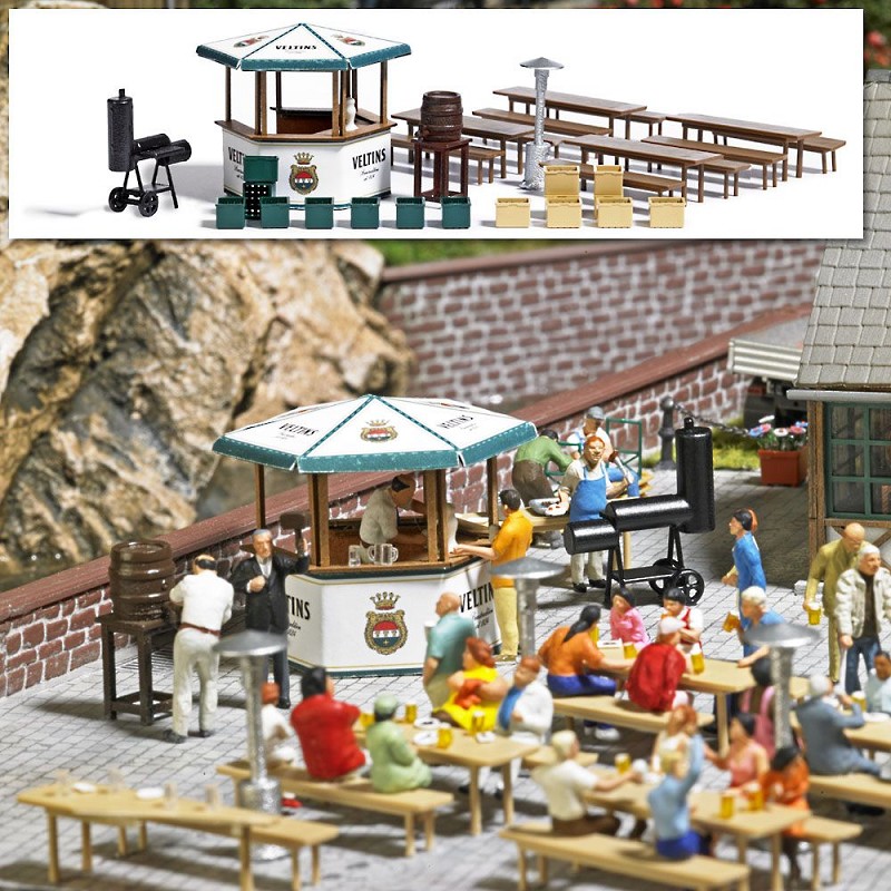 Busch 1048 Gartenlokal