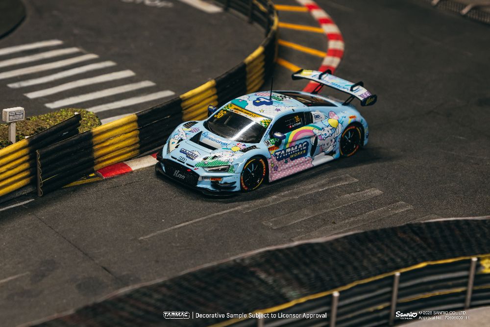 Tarmac Works T43-027-25MGP36 1:43 AUDI R8 LMS GT3 EVO II MACAU GT CUP 2025