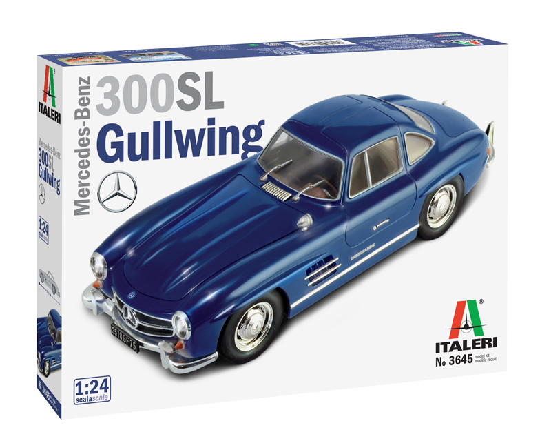 Italeri 3645 MERCEDES BENZ 300 SL GULLWING 1:24 Bausatz NEU