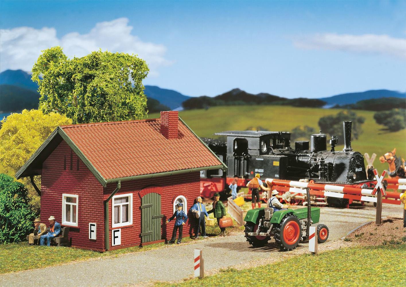 Faller 120224 Preussische Bahnbude 1:87 Spur H0 Bausatz Neu OVP