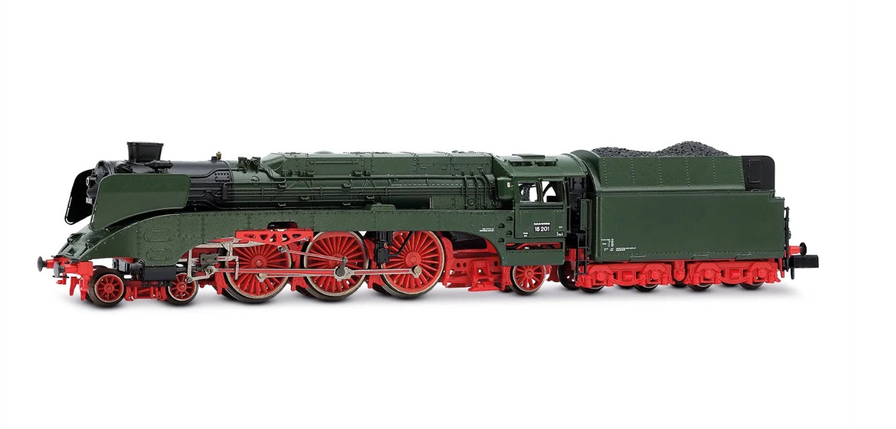 Arnold HN2663S DR Dampflokomotive BR 18 201 Kohletender Spur N