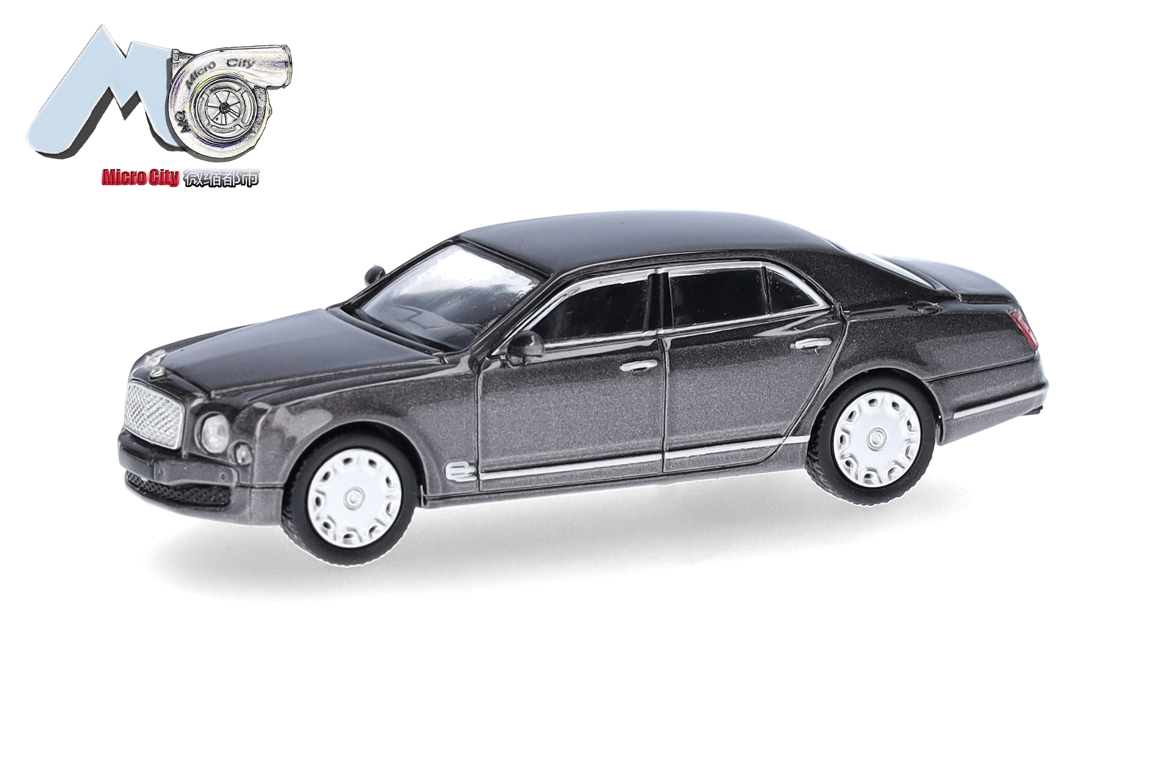 Herpa 87MC000149 Bentley Mulsanne, grau (grey)
