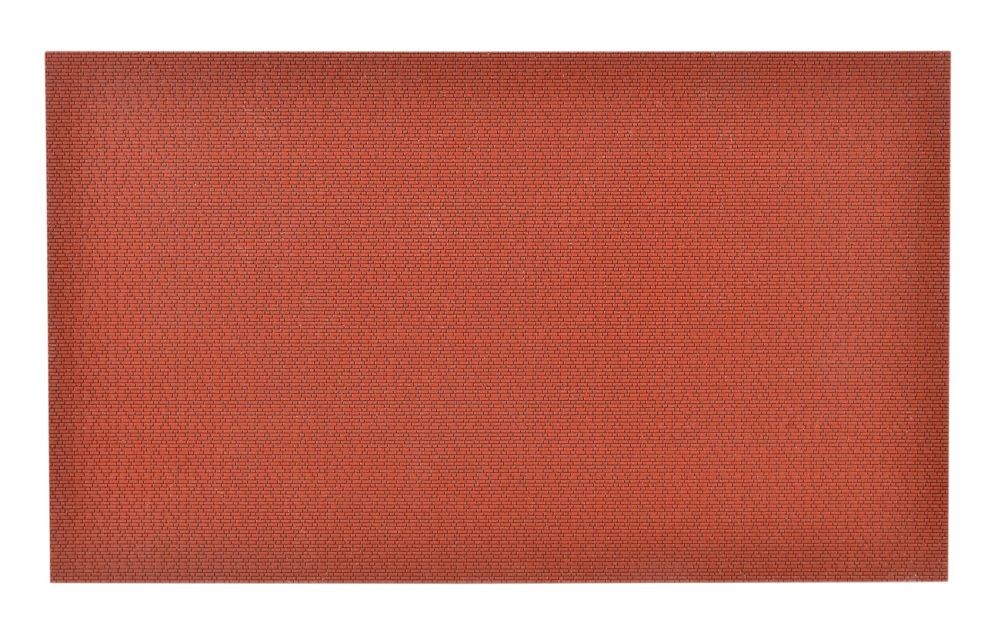 Vollmer 48223 H0 Mauerplatte Klinker aus Steinkunst,L 28 x B 16 cm