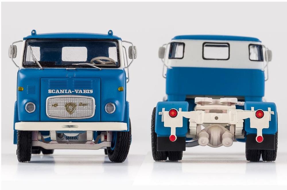 VK Modelle 76012 Scania LB 7635 Sattelzugmaschine blau mit weiß - 1:87