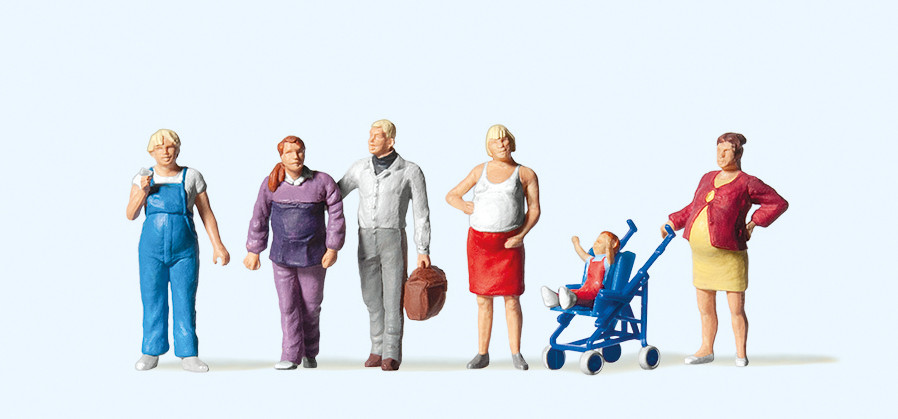 Preiser 10550 Schwangere 1:87 Spur H0 NEU OVP Figuren