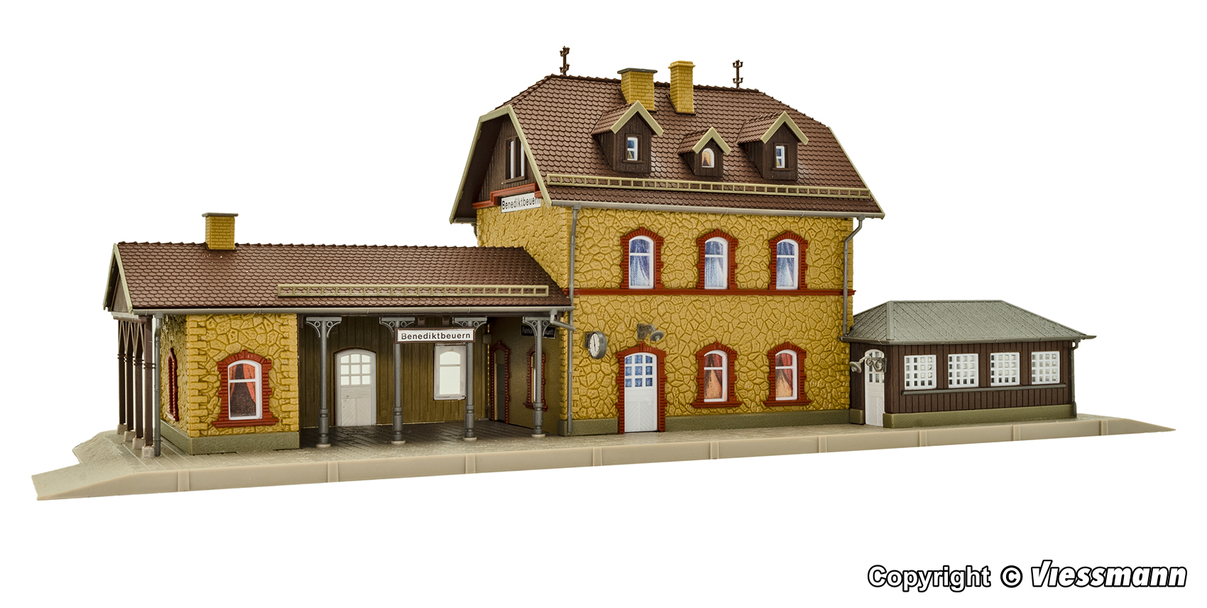Vollmer 43520 Bahnhof Benediktbeuern 1:87 Spur H0 Bausatz Neu