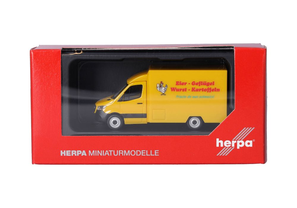 Herpa 098656 Mercedes-Benz Sprinter '18 Foodtruck 1:87 Spur H0