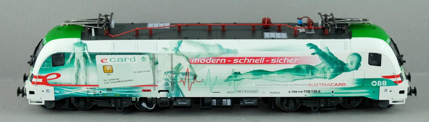 RailAd RA1036 Elektrolokomotive ÖBB BR 1116, ÖBB BR 1216 - Spur H0