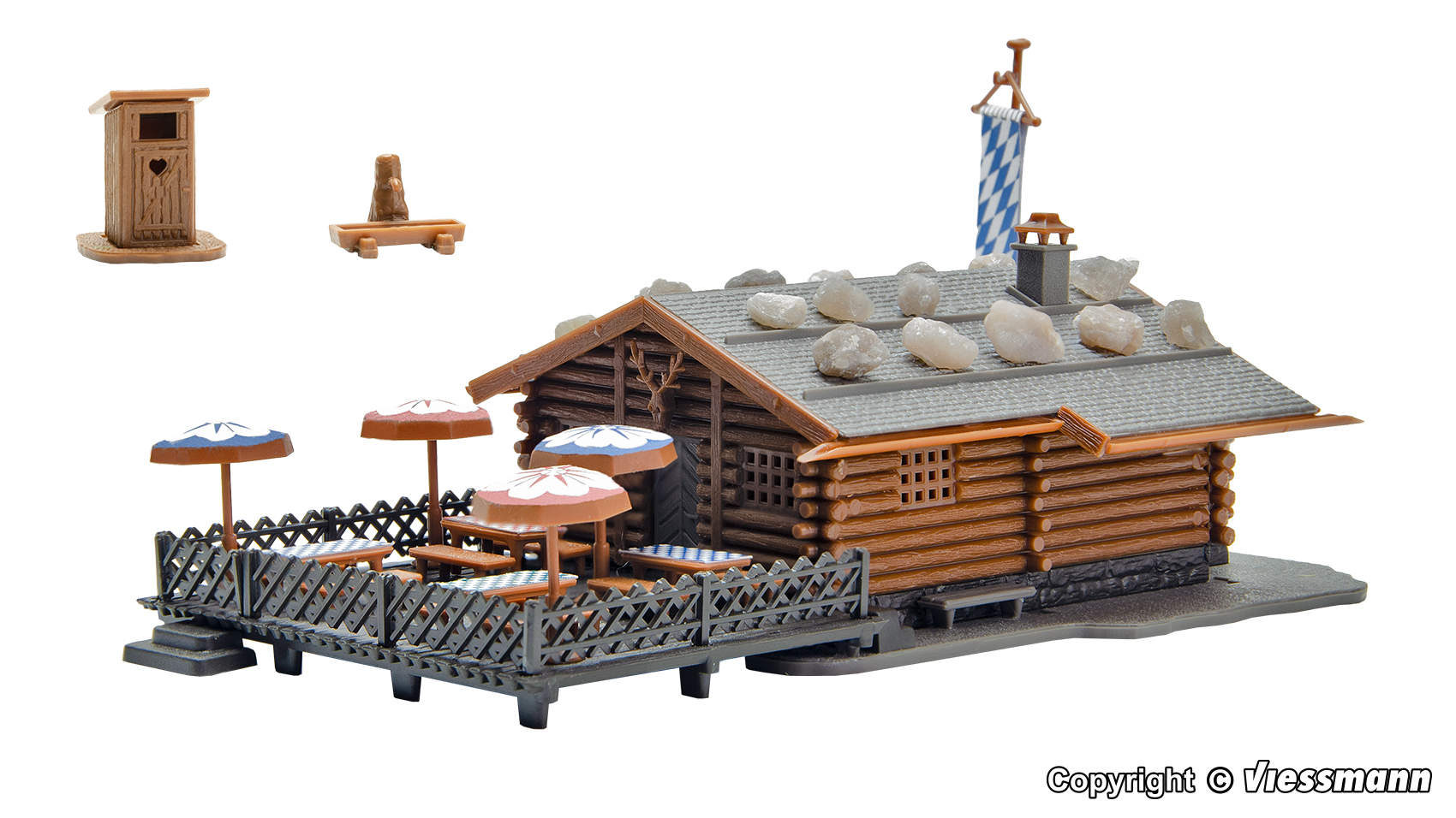 Vollmer 47741 Kaiser-Franz-Josefs-Hütte 1:160 Spur N Bausatz Neu