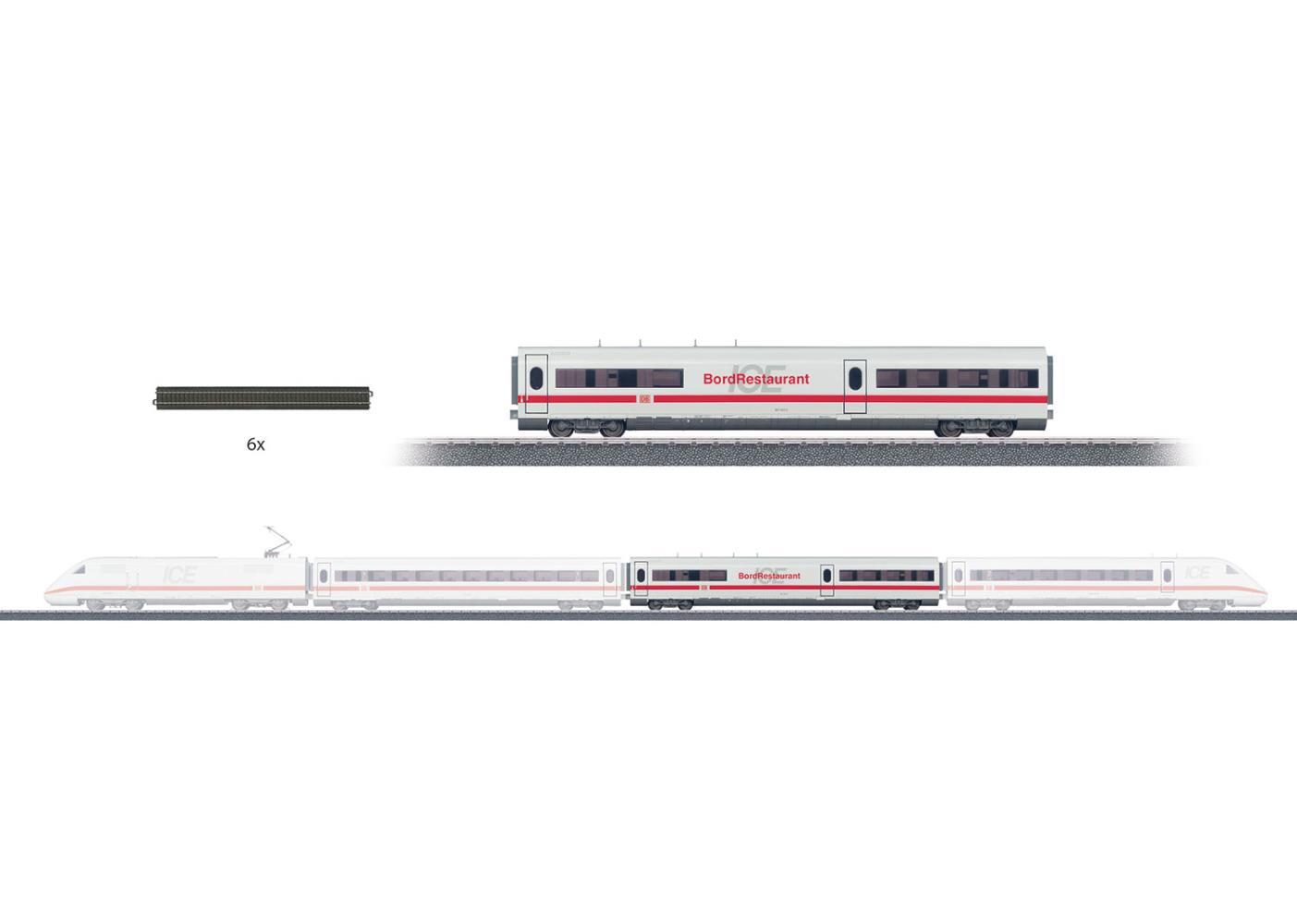 Märklin 78792 Themen-Ergänzungspackung Bord Restaurant Spur H0