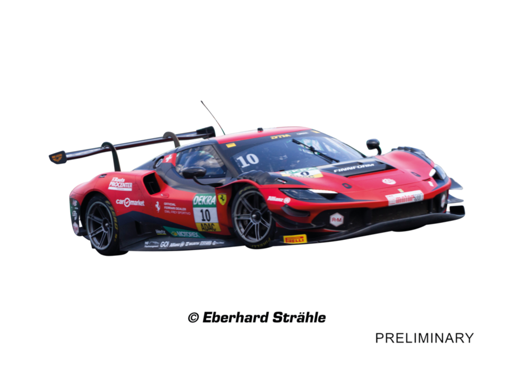 Carrera 20032136 Ferrari 296 GT3 "Emil Frey Racing, No.10" Digital 132