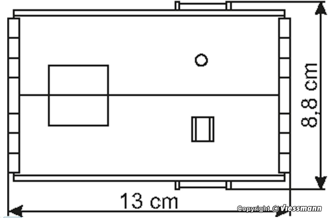 Vollmer 45612 Maschinenhalle - Spur H0 - Bausatz - Neu - OVP