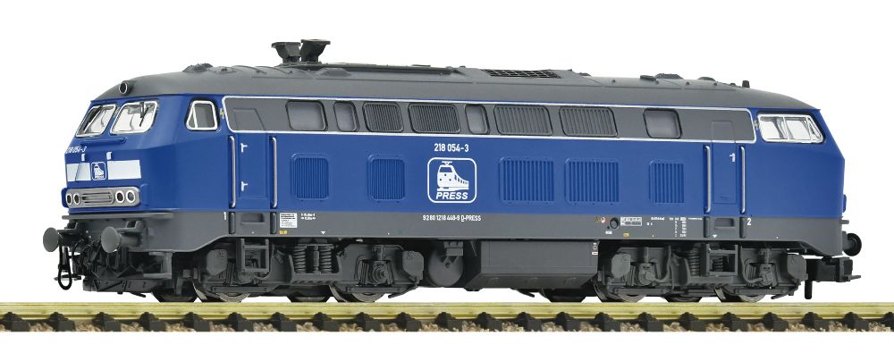 Fleischmann 7360022 Diesellokomotive 218 054-3 PRESS 1:160 Spur N DC