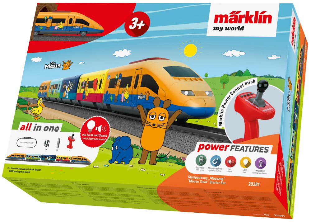 Märklin 29381 my world - Startpackung "Mauszug" 1:87 Spur H0 NEU