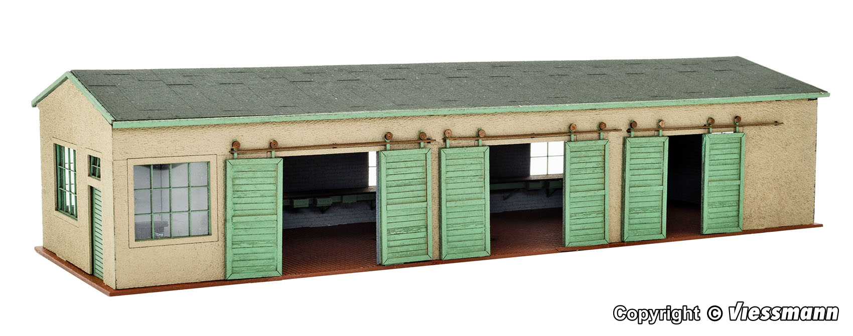Vollmer 45641 KFZ-Werkstatt – Polyplate 1:87 Spur H0 Bausatz NEU