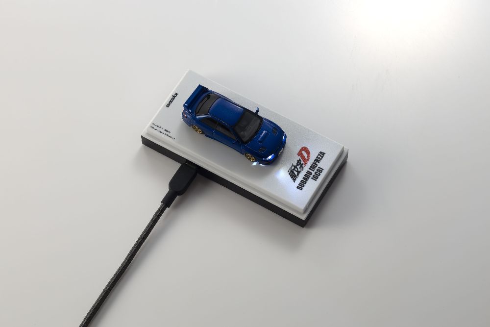Kyosho 07133LD 1:64 SUBARU IMPREZA WRX STI INITIAL D WITH LED 1995