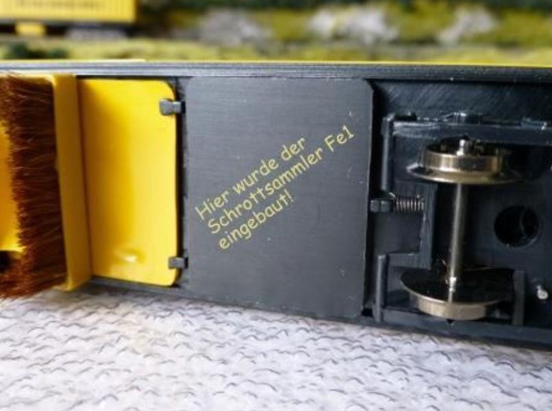 Lux 8828 Schrottsammler Fe1 1:87 Spur H0 Neu