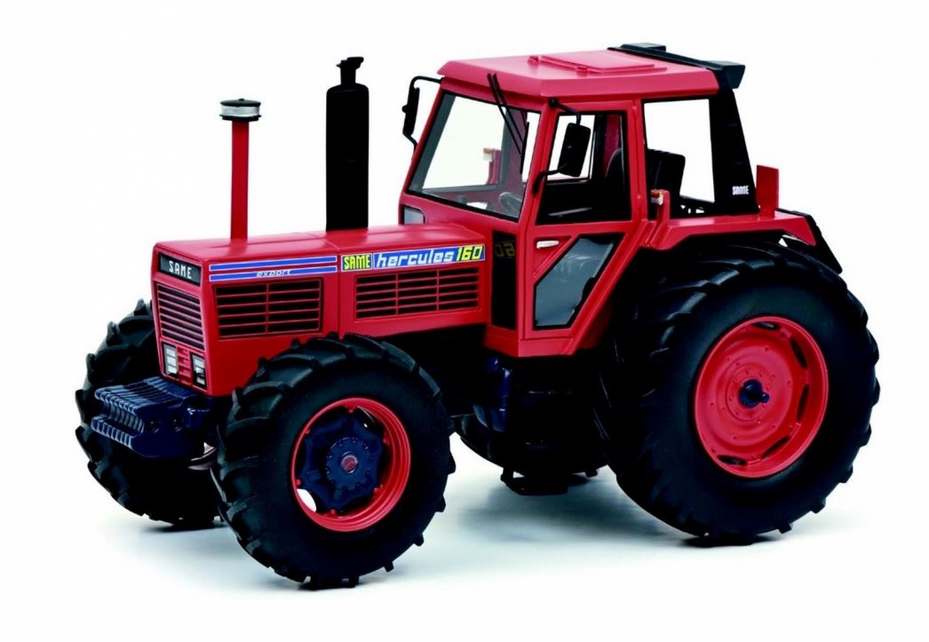 Schuco 450025900 SAME Hercules 160 orange 1:18 PRO.R18 Standmodell
