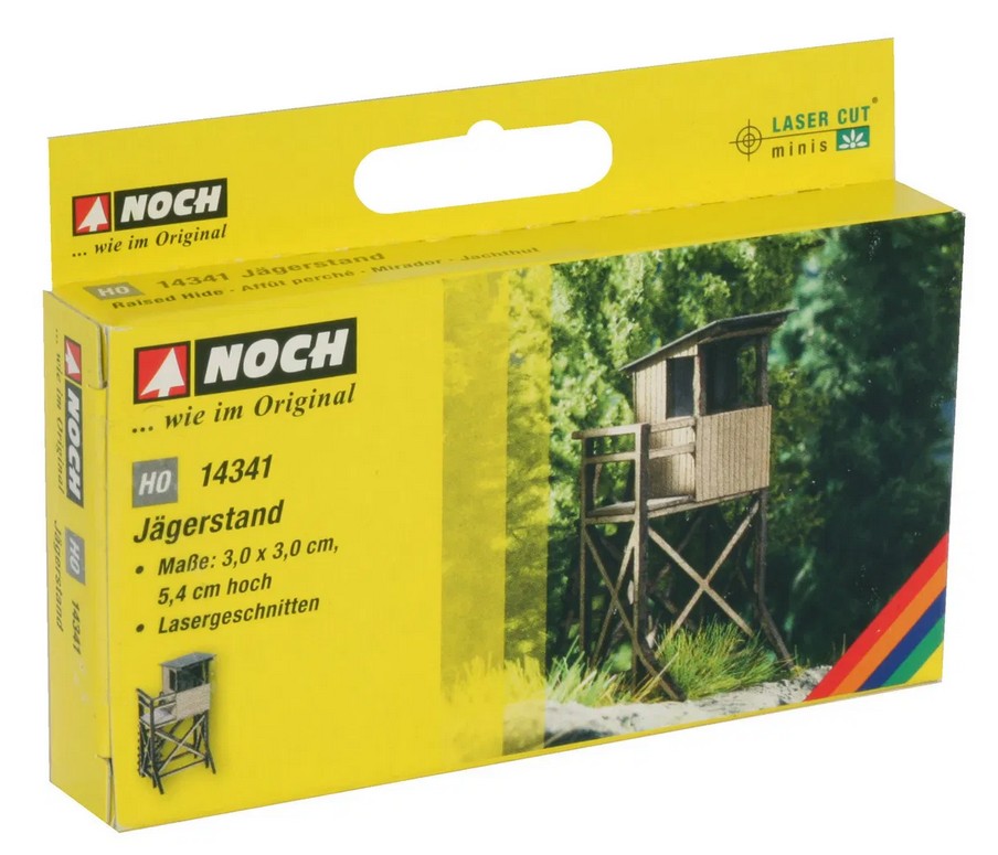 Noch 14341 Jägerstand 3 x 3 cm, 5,4 cm hoch 1:87 Spur H0 Bausatz