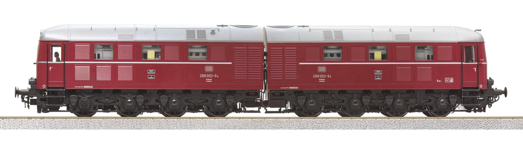Roco 78116 Dieselelektrische Doppellokomotive 288 002-9 Spur H0