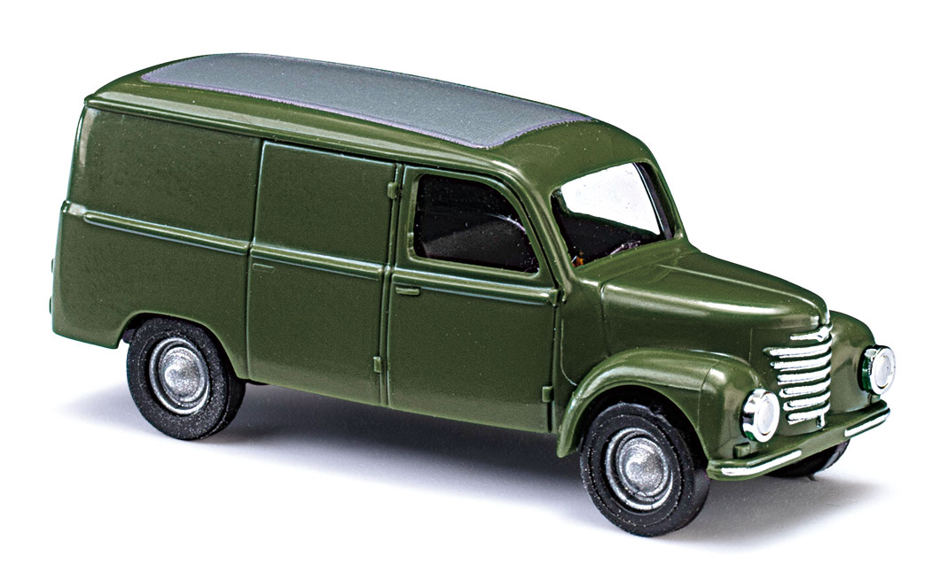 Busch 8691 Framo Kastenwagen Polizei 1:120 Spur TT Standmodell