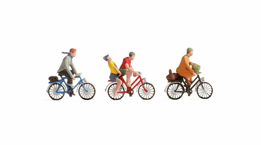 Noch 45898 Fahrradfahrer 1:120 Spur TT NEU OVP Figuren