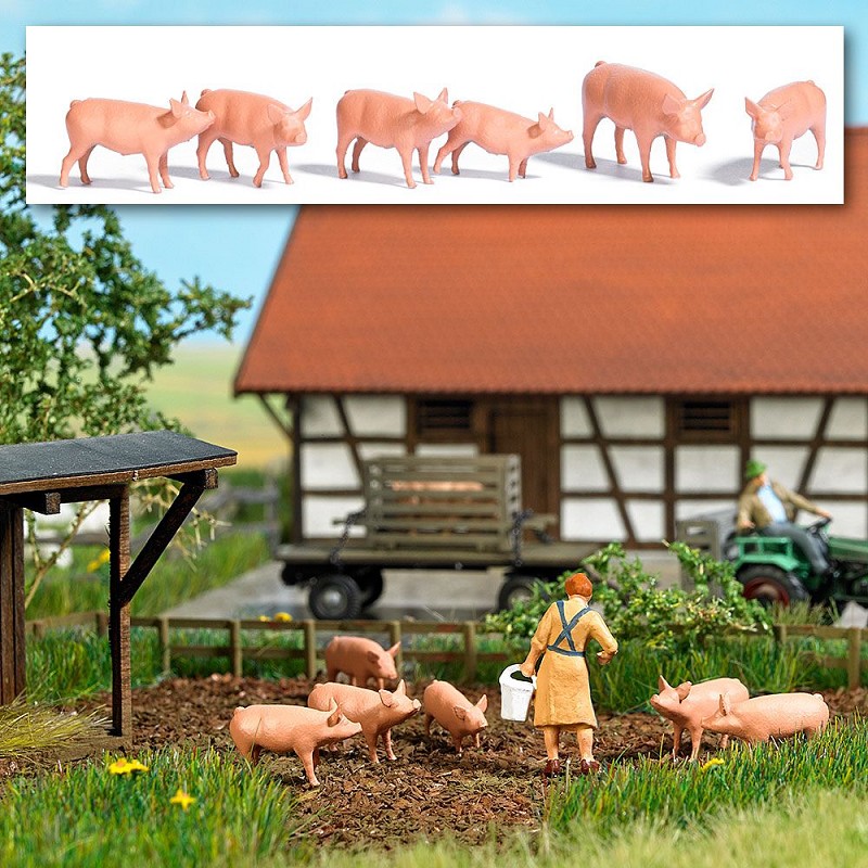 Busch 1172 Schweine-Set