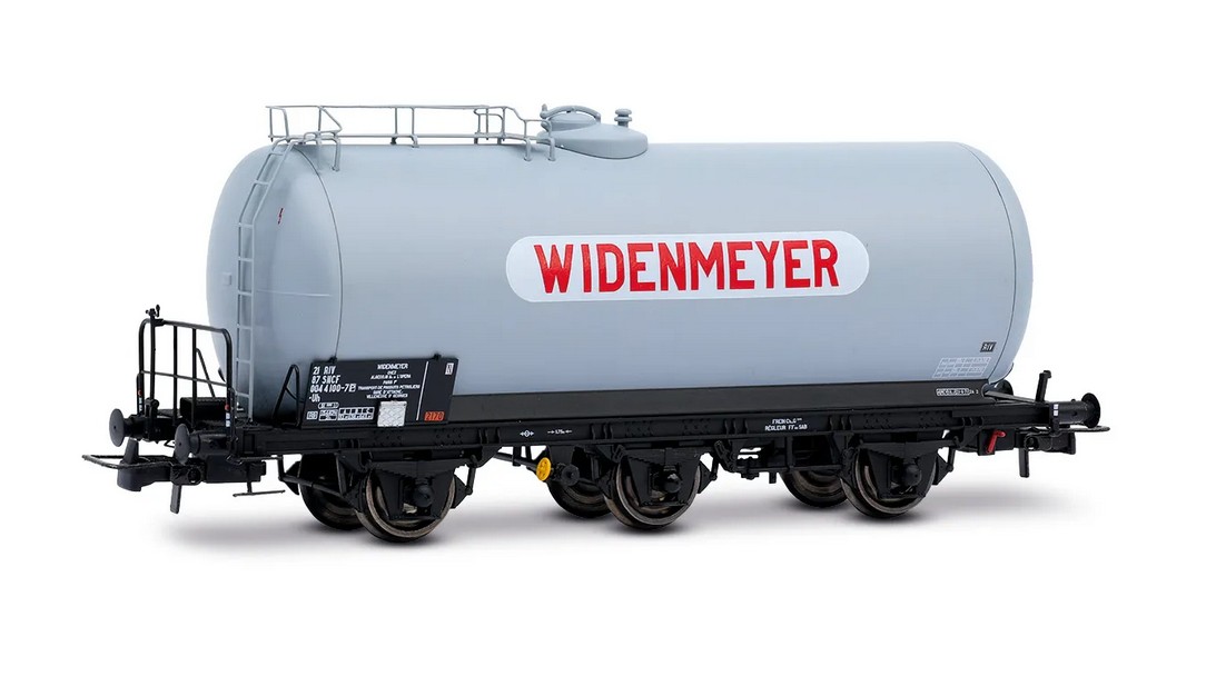 Rivarossi HR6672 SNCF 3-achs Kesselwagen „WIDENMEYER" grau Spur H0