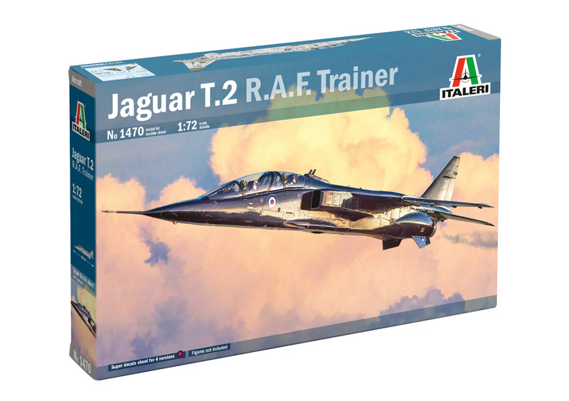 Italeri 1470 Jaguar T.2 R.A.F. Trainer 1:72 Bausatz Neu OVP