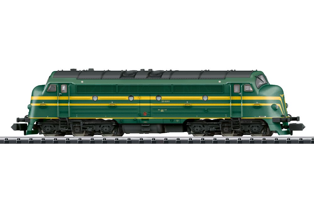 Trix 16962 Diesellok Serie 204 SNCB Spur N