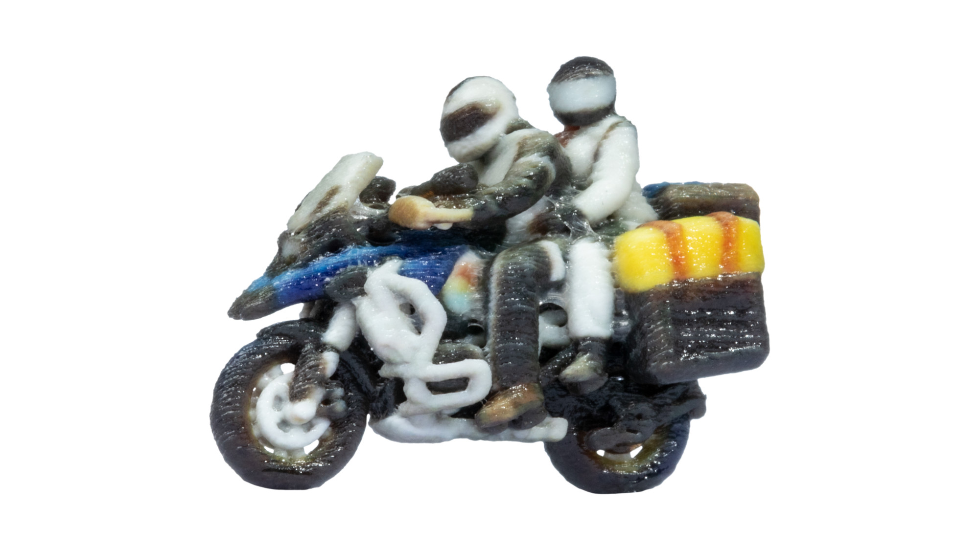 Noch 10900 Tourenmotorrad mit Sozia, fahrend