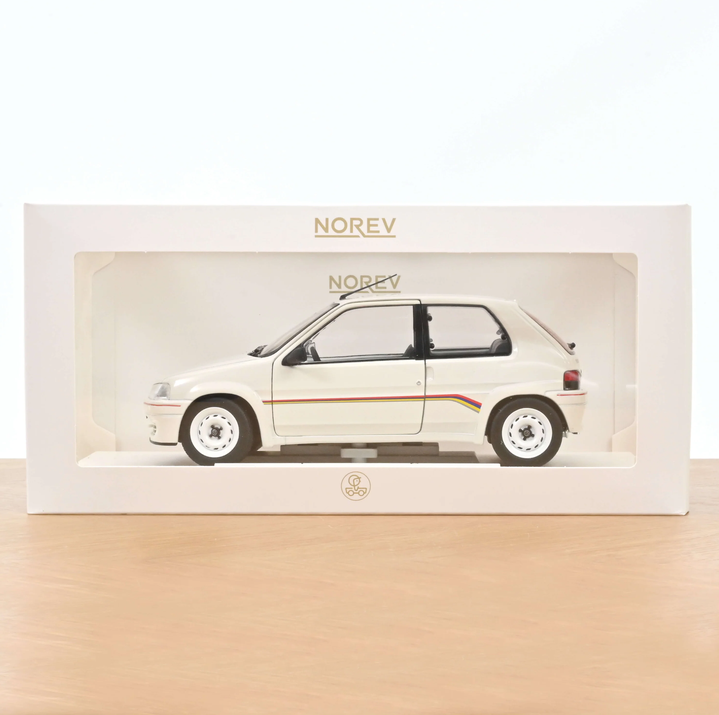 Norev 184920 Peugeot 106 Rallye 1.3 1993 Weiß 1:18 Standmodell