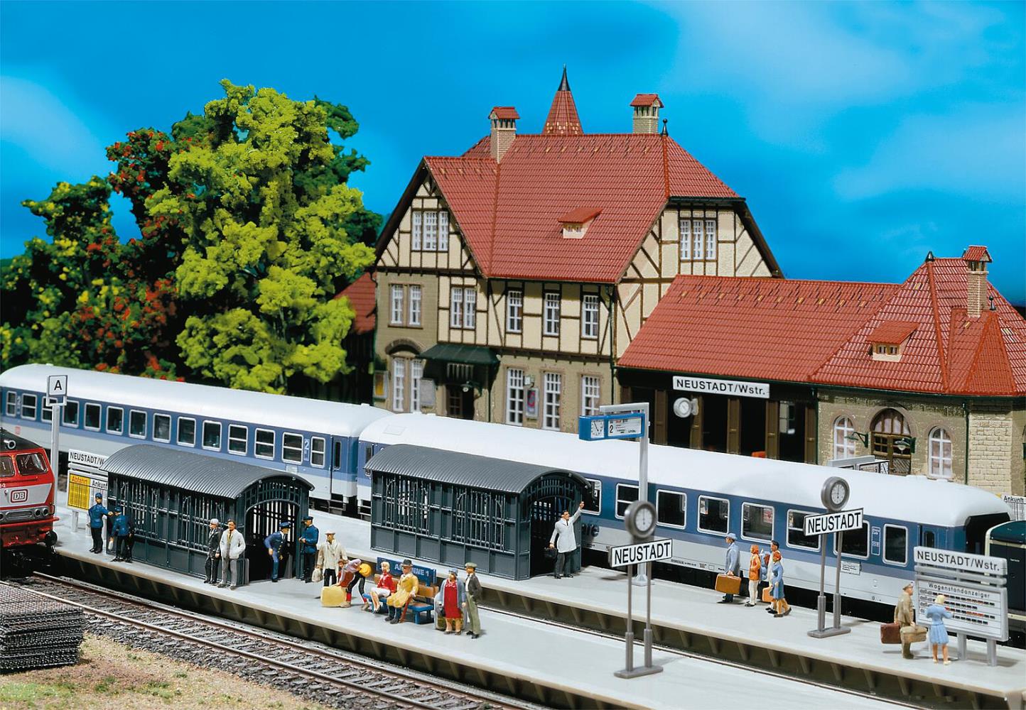 Faller 120203 Bahnsteigverlängerung 1:87 Spur H0 Bausatz Neu OVP