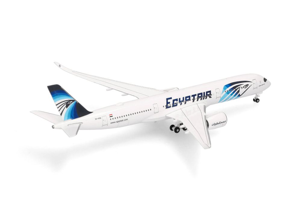 Herpa 539555 EgyptAir Airbus A350-900 1:500 Standmodell NEU OVP