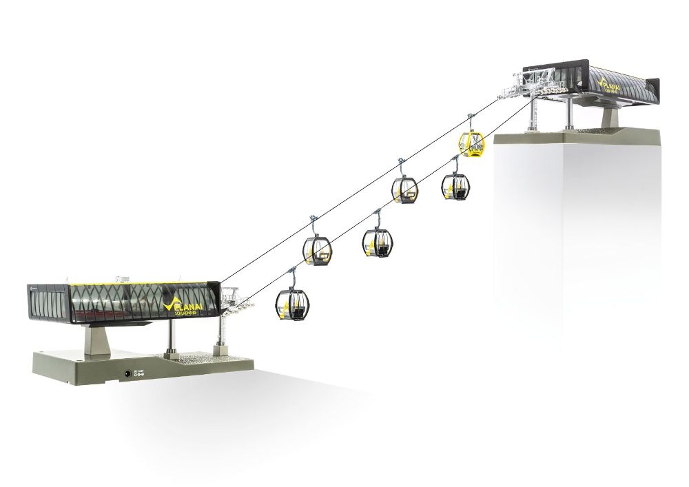 Jägerndorfer 82499 Seilbahn Planai (D-Line Set) 1:87 Spur H0 NEU OVP