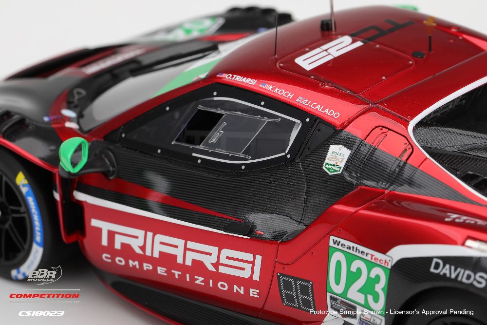 BBR CS18023 1:18 FERRARI 296 GT3 #23 TRIARSI COMPETIZIONE IMSA PETIT