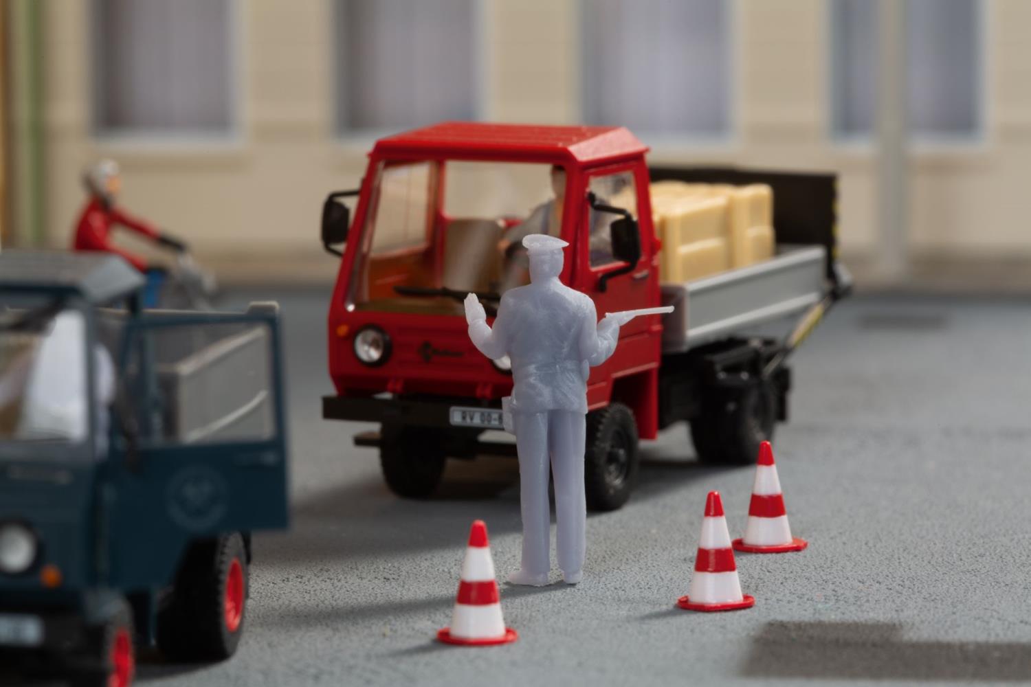 Auhagen 41679 Figuren Verkehrskontrolle 1:87 Spur H0 Neu OVP