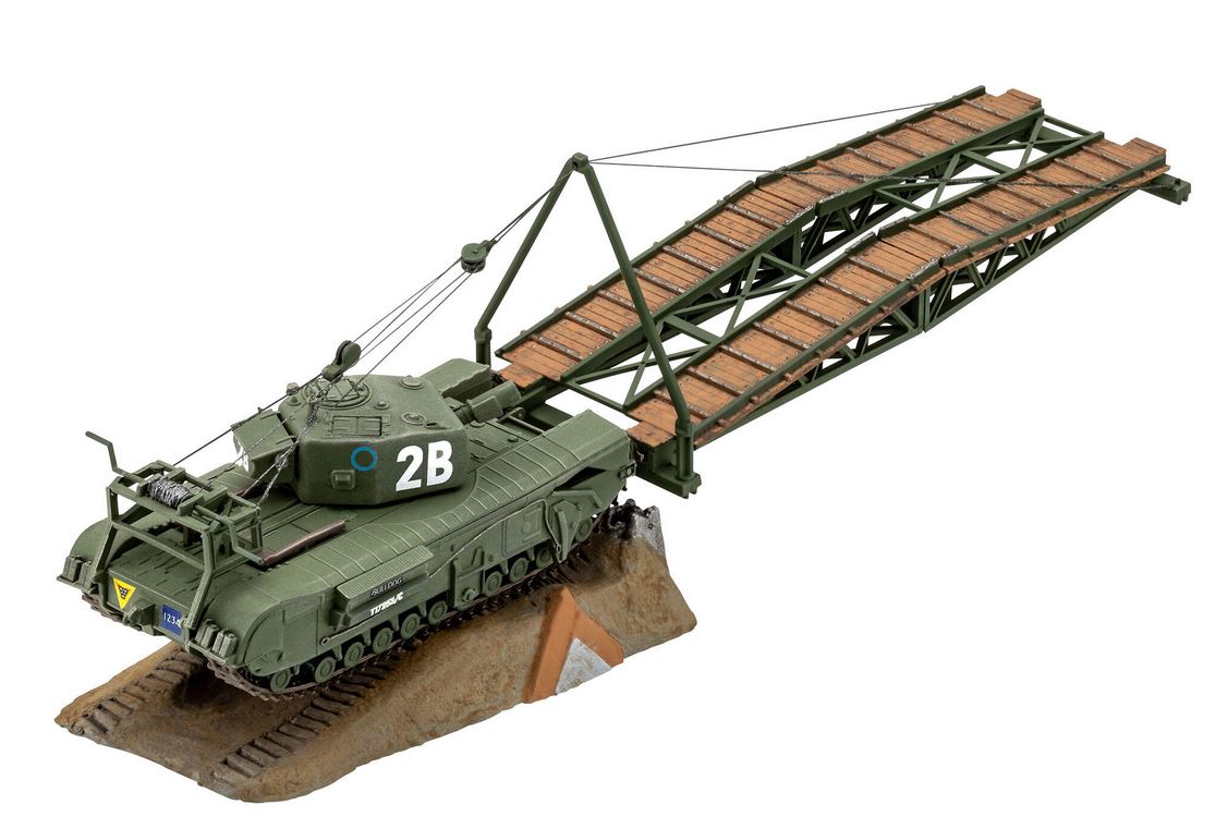 Revell 63297 Model Set Churchill A.V.R.E. mit Basiszubehör 1:76 Neu