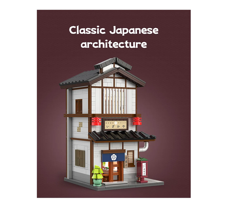 CaDA C66019W Japanische Tapasbar 1:30 Bausatz NEU OVP Bricks