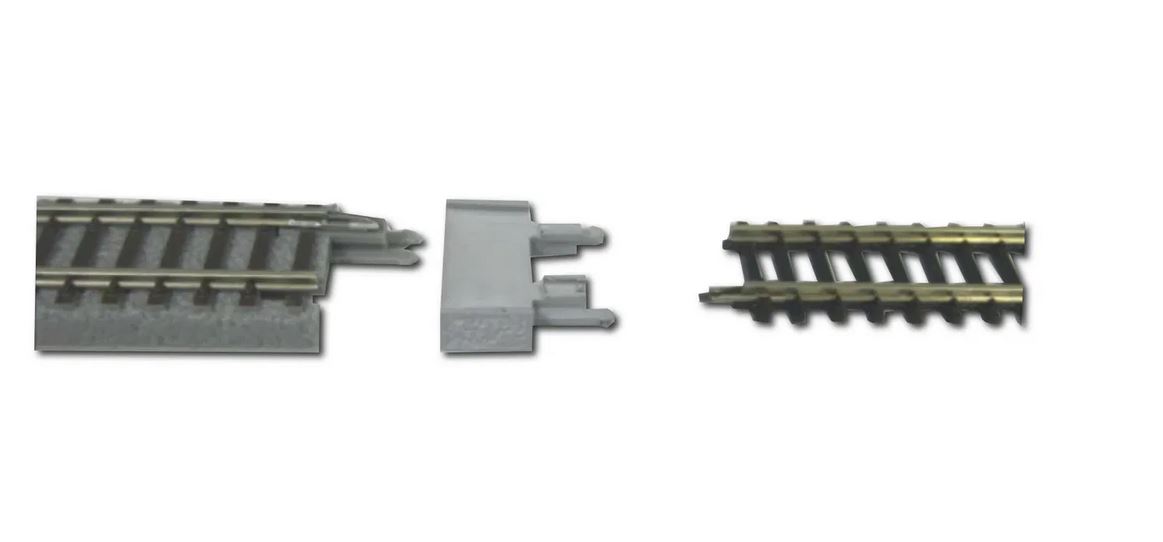 Rokuhan A014 Übergangs-Verbinder auf Gleis-Systeme Dritter Spur Z