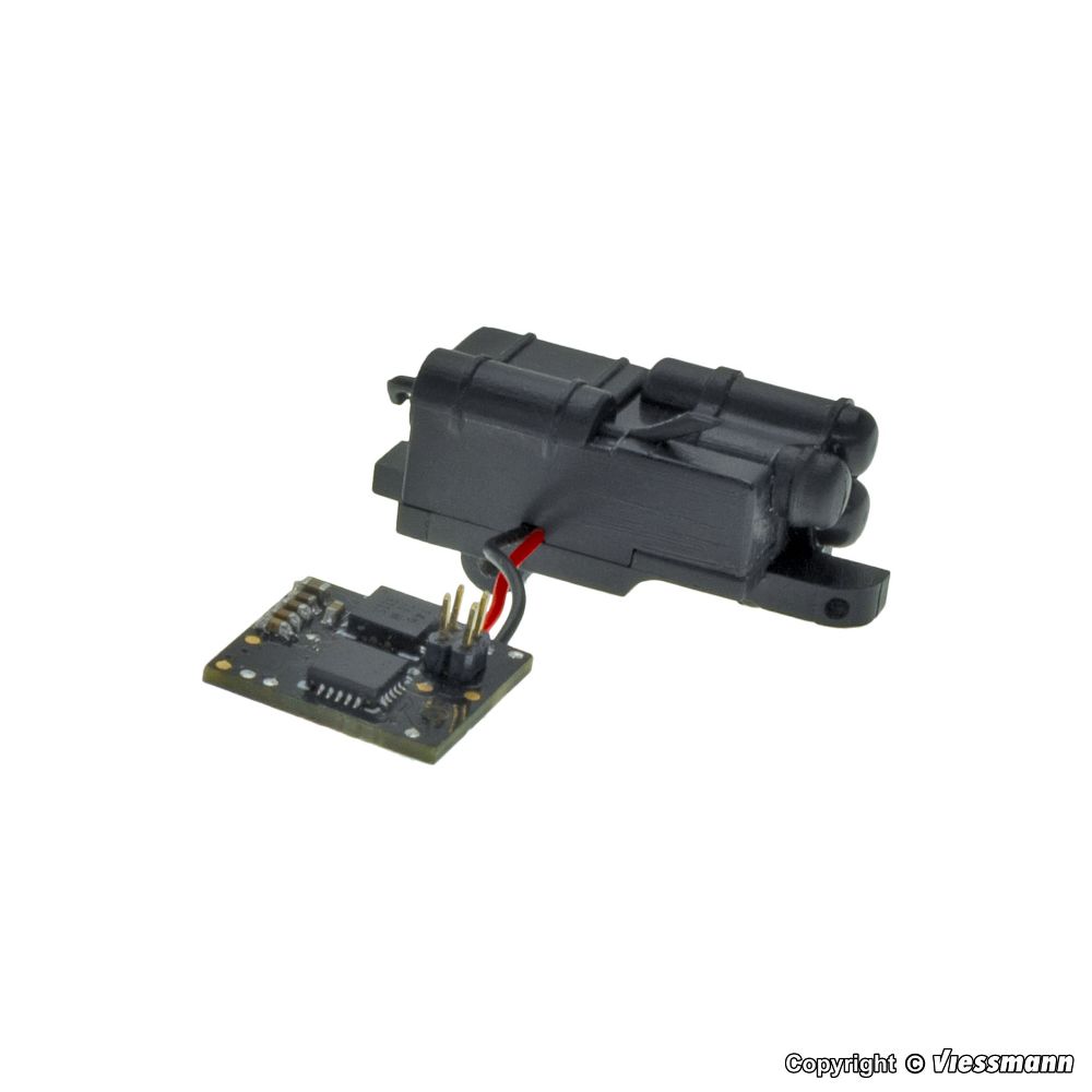 Viessmann 8453 Nachrüst-Set Sound f. MB Rundhauber schwarz Spur H0