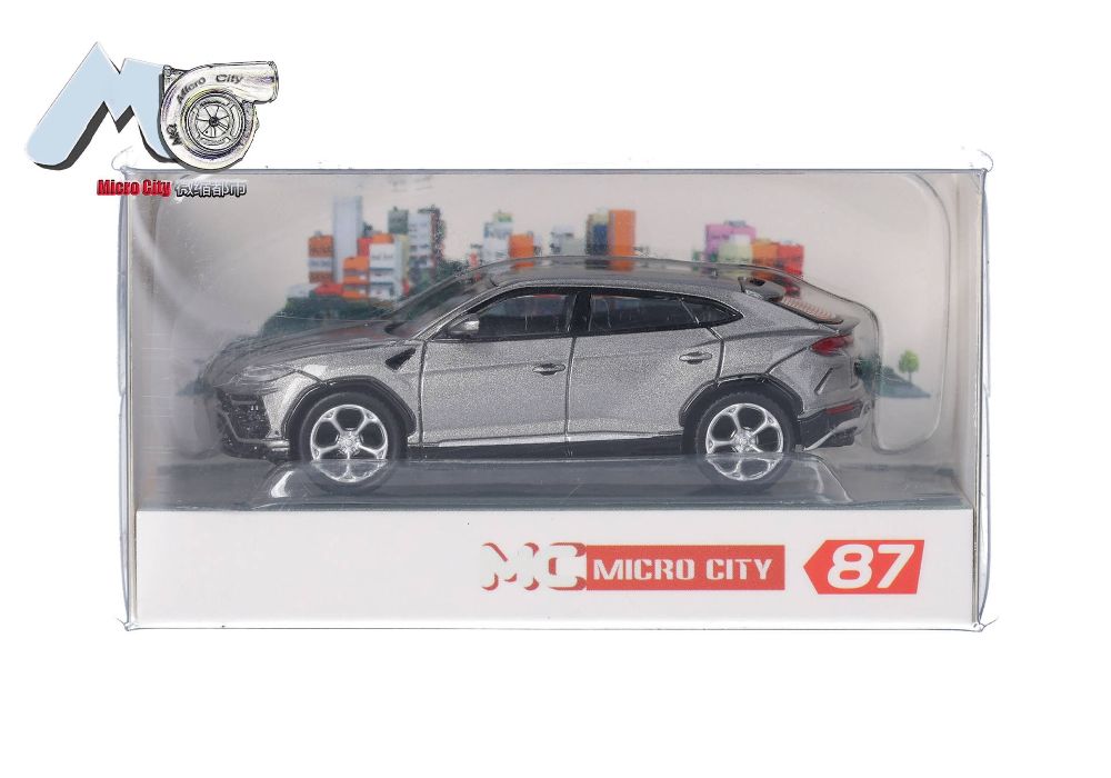 Herpa 87MC000108 MicroCity: Lamborghini Urus grau 1:87 Spur H0 NEU OVP