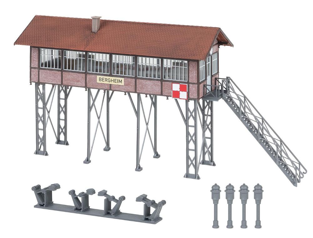 Faller 120090 Stellwerk Bergheim 1:87 Spur H0 Bausatz NEU OVP