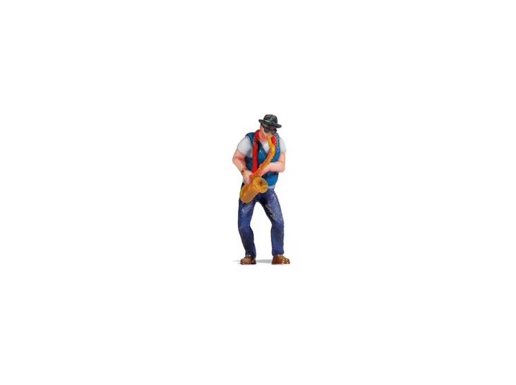 Noch 10412 Saxophonist 3D-Master 1:87 Spur H0 Neu OVP Figuren Figur