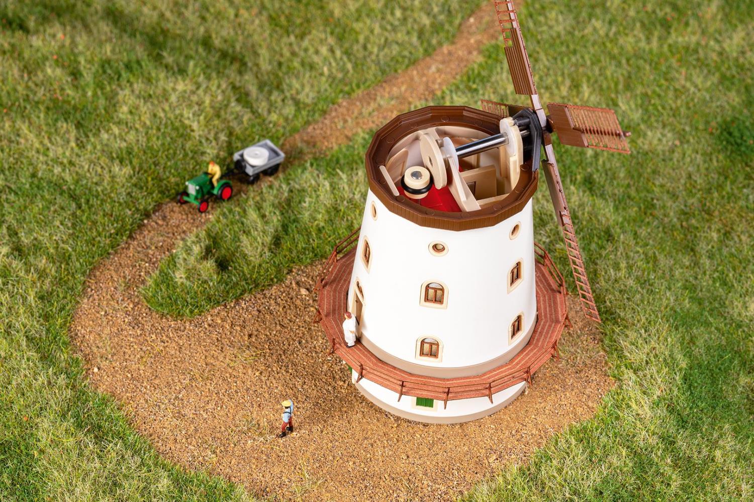 Auhagen 14490 Windmühle Gohlis 1:160 Spur N Bausatz Neu OVP