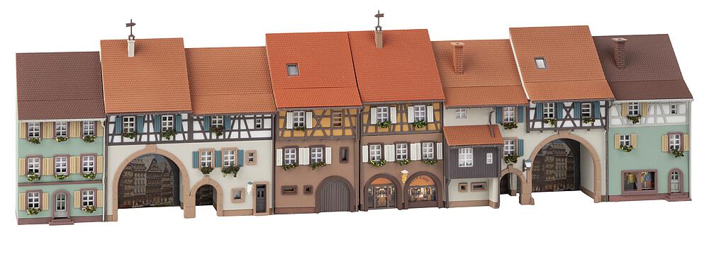 Faller 232174 6 Reliefhäuser Altstadt 1:160 Spur N Bausatz Neu OVP