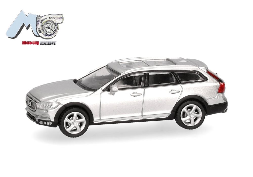 Herpa 87MC000019 MicroCity: Volvo V90 silber (2017) 1:87 Spur H0 NEU OVP
